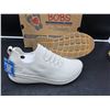 Image 2 : Skechers BOBS White Knit Memory Foam Shoes, Machine Washable Design Size 8.5