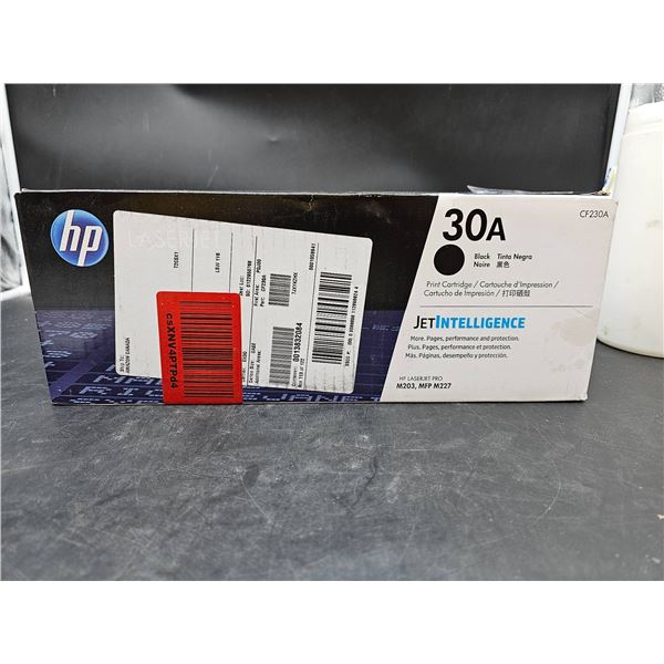 HP 30A CF230A Black Toner Cartridge with JetIntelligence