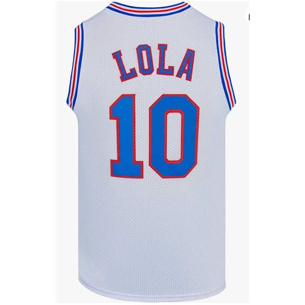 Space Jam Tune Squad Lola Basketball Jersey with Number 10 Ð Size 2XL