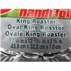 Image 4 : Lot of 8 Handi-Foil King Roaster Oval Aluminum Pans, 17 1/4 in. x 12 11/16 in.