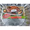 Image 2 : Lot of 8 Handi-Foil King Roaster Oval Aluminum Pans, 17 1/4 in. x 12 11/16 in.