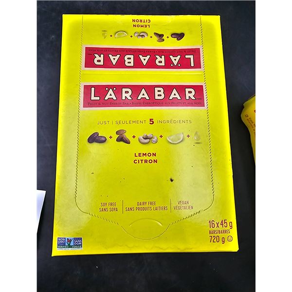 Larabar Lemon Flavor Energy Bars, 16 Pack, 720g