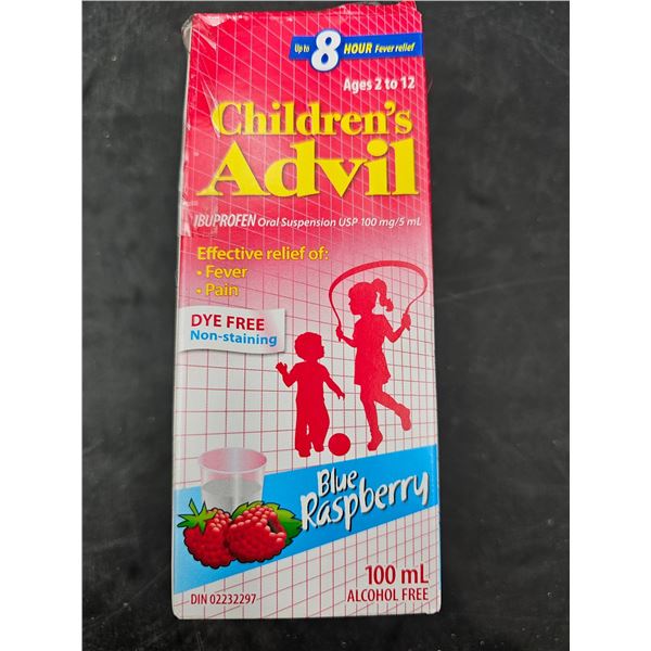 ChildrenÕs Advil Ibuprofen Oral Suspension, Blue Raspberry, 100 mL