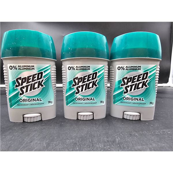 Speed Stick Original Aluminum-Free Deodorant 70g (Set of 3)