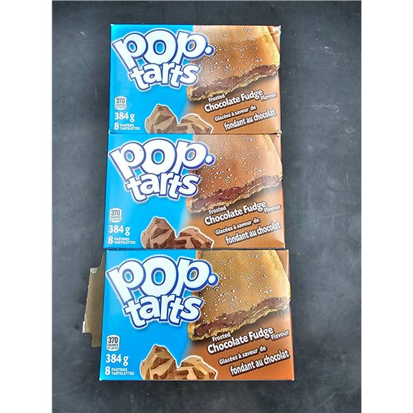 KelloggÕs Pop-Tarts Frosted Chocolate Fudge 384g Ð Pack of 3