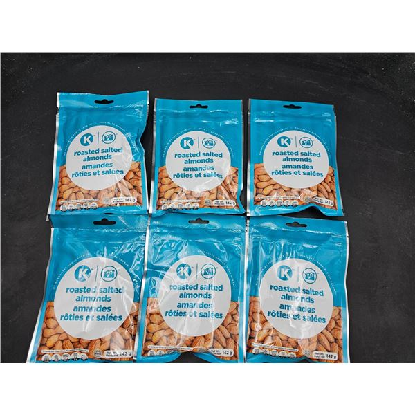 Kosher Roasted Salted Almonds 6x142gÊ