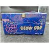 Image 2 : Charms Blue Razz Berry Blow Pop Bubble Gum-Filled Lollipops, 48 Count