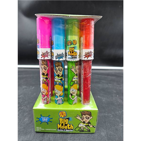 Sour Big Mouth Candy Spray, 12ct