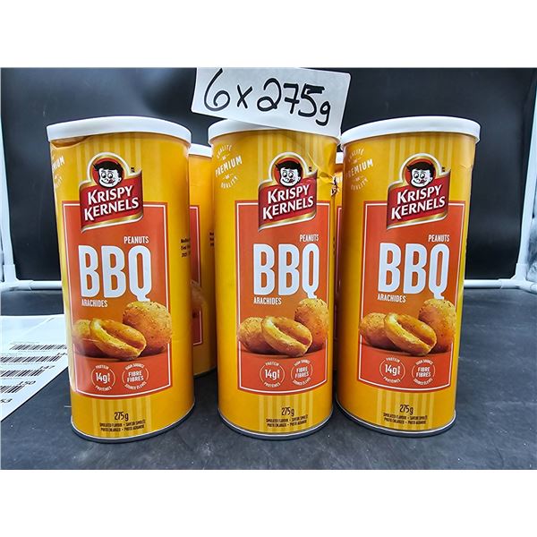Krispy Kernels Peanut BBQ Crunches Pack of 6 x 275g