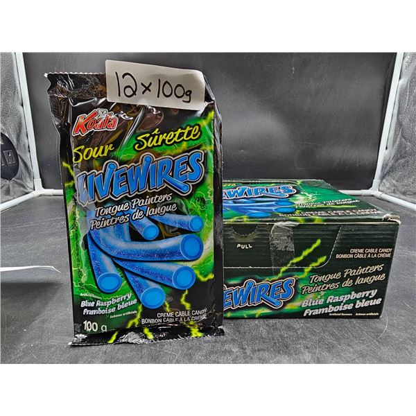 Koala Sour Livewires Blue Raspberry Tongue Painters 12 x 100g Packs