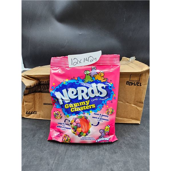 Packs of Nerds Gummy Clusters Candy, 12x142g