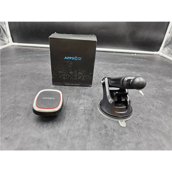 Appscar Magnetic Car Mount and Suction Cup Holder