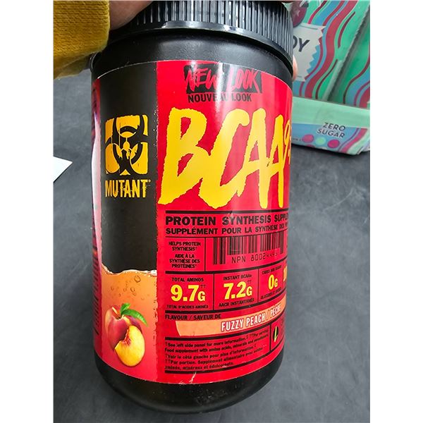 Mutant BCAA 9.7 Protein Synthesis Supplement 348g Fuzzy Peach Flavor