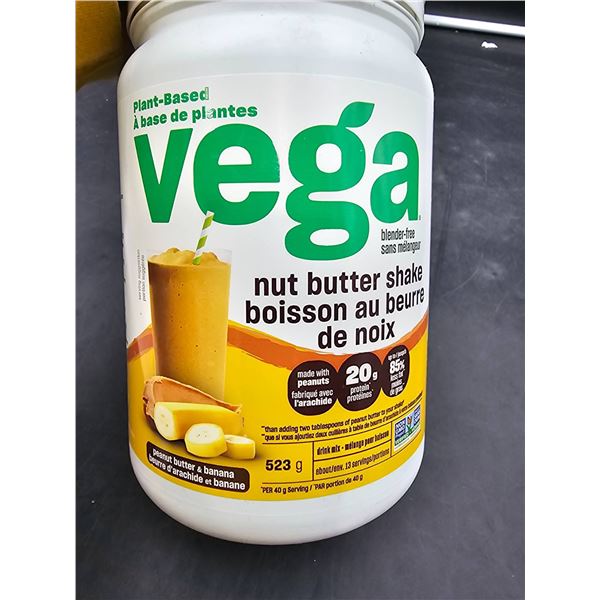 Vega Nut Butter Shake, 523 g, Plant-Based