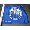 Image 3 : Edmonton Oilers Flag Double Sided Car 11.5_ x 15_