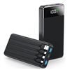 Image 1 : N6 Portable Charger 35000mAh Power Bank Ð Portable Battery with 4 Built in Cables, 22.5W Fast Chargi