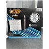 Image 2 : BIC Gelocity Retractable 24-Count Pens Ð Blue, Black, Red Ink