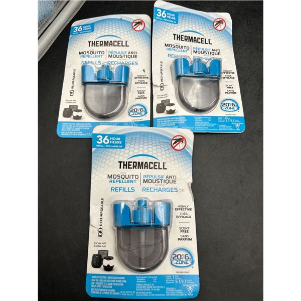 Thermacell Mosquito Repellent Refills, 36-Hour Coverage, Set of 3