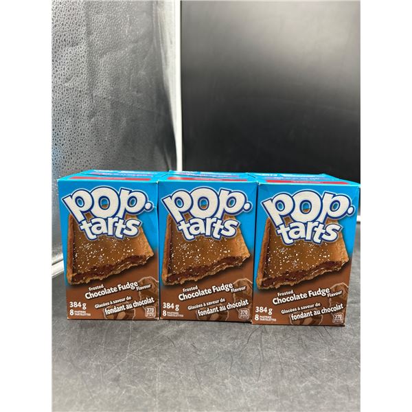 Pop-Tarts Frosted Chocolate Fudge, 384g, 8 Pastries Per Unit, Set of 3