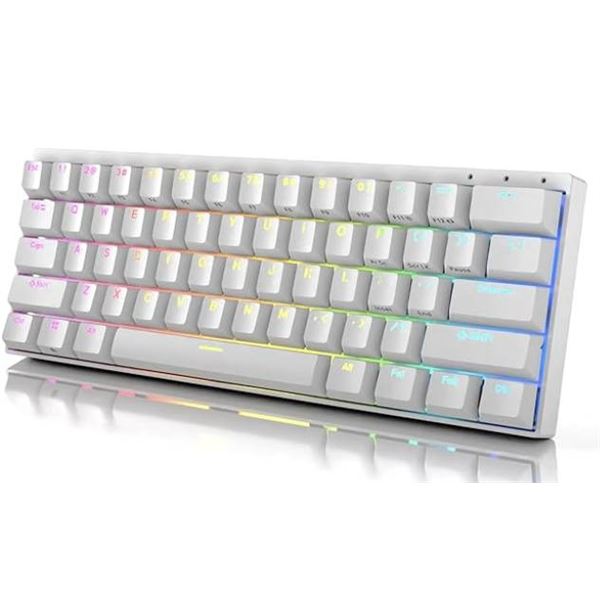 Durgod Venus 60% RGB Mechanical Gaming Keyboard | 61 Keys | USB Type C | Aluminium Chassis | Cherry 