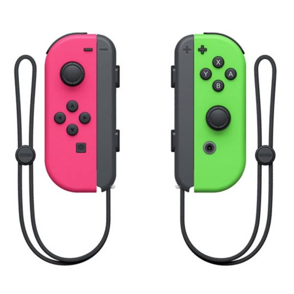 J-Con Pad (L)/(R) Controllers for Nintendo Switch in Pink and Green