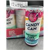 Image 3 : Candy Can Birthday Cake Zero Sugar Sparkling Soft Drinks, 12 x 330ml