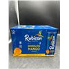 Image 1 : Rubicon Exotic Sparkling Mango Beverage, 12 Cans, 355 mL Each