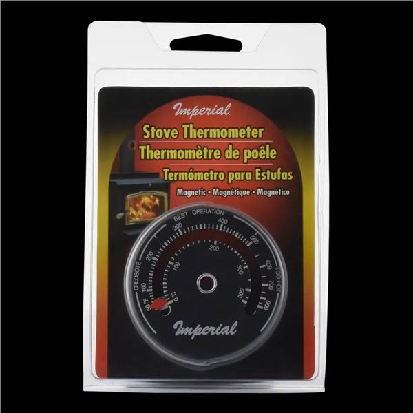 Imperial Magnetic Stove Thermometer for Stoves (2 Units)