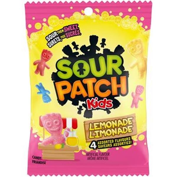 8 Sour Patch Kids Lemonade Candy 150g Bags Each
