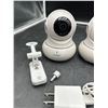 Image 3 : Litokam LF-P1T Security Camera Set with Mounts and Power Adapter