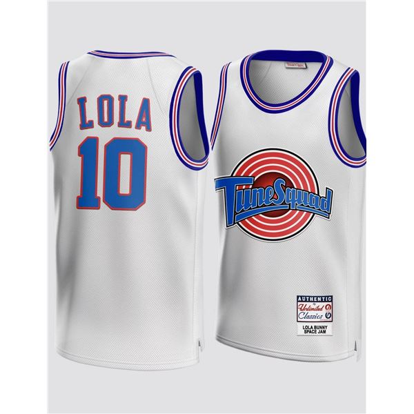 Tune Squad Basketball Jersey Lola Number 10, Size L