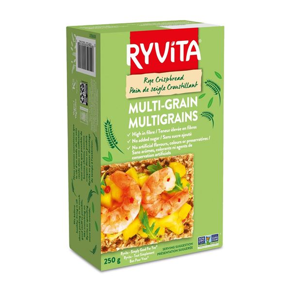 Ryvita Multigrain Crispbread 250g Ð Pack of 3