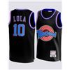 Image 1 : Space Jam Tune Squad Lola Basketball Jersey with Number 10 Ð Size XXL Black