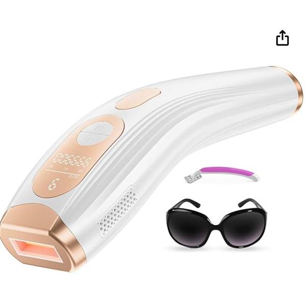 Laser Hair Removal, Laser IPL Hair Removal for Women and Men Permanent, Hair Removal Device with 3.0