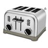 Image 1 : Cuisinart 4-Slice Toaster, 6-browning Levels, Brushed Silver (CPT-180C)