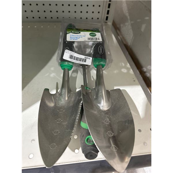Scotts 3 Piece Garden Tool Set with Metal Handles
