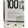 Image 3 : Prextex 100 Ultra-Bright Lights for Indoor/Outdoor Use x 6 Packs