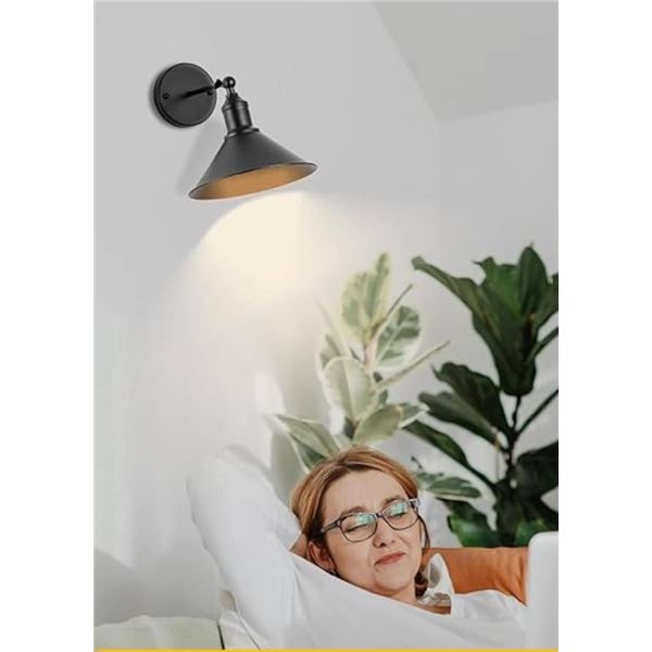 Vintage Wall Bed SIde Lamps Set of 2