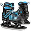 Image 1 : Adjustable Ice Skates for Kids, Boys Ice Hockey Skates for Girls, Toddler, Youth Iceskates with Larg