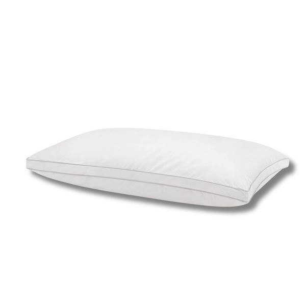 George Courey King White Pillow