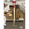 Image 2 : Garant Aluminum Snow Pusher with Red D-Grip Handle for Snow Removal