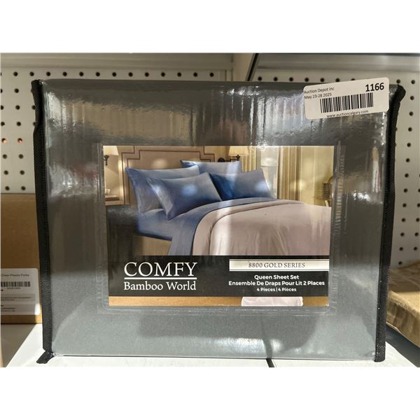 Comfy Bamboo World 8800 Gold Series Queen Sheet Set