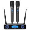 Image 1 : Kmise MWG04 Wireless Microphone System with Dual Channels