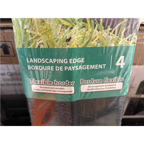 Flexible Landscaping Border, 4-Piece Set, Model 648025ER