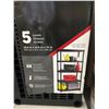 Image 2 : Ramtuff Resin Shelving System with 5 Levels, 35.8 x 17.5 x 73 Inches