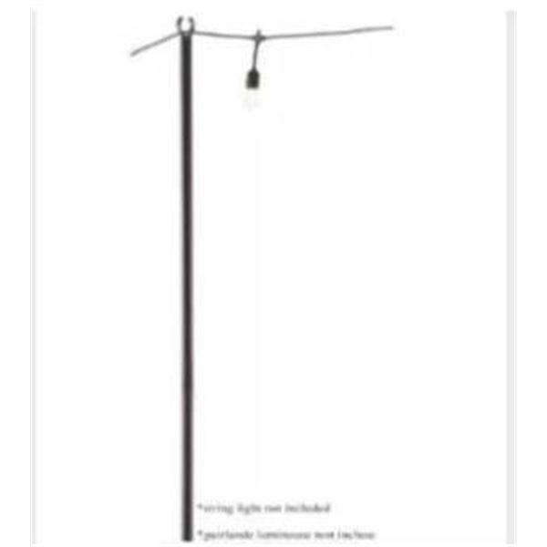 Holiday Styling String Light Pole Double Ð 9-Foot String Light Poles (2 Pack)