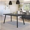 Image 1 : Amisco Dining Room Table with Leaf Expansion 60in x 30in