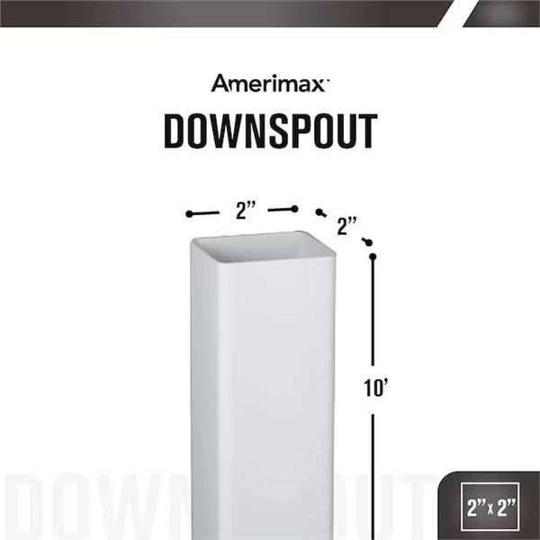 Lot of 6 Ameriax 2in x 2in x 10ft Downspot