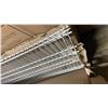 Image 3 : Closetmaid 6 x (12in x 16ft) White Wire Shelving