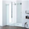 Image 1 : VIGO VG6041 Shower Door with Chrome Finish Hardware